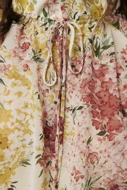 NA-KD Boho High Frill Neck Dress -Party Dresses Sales nakd high frill neck dress 1014 000156 8376 06g