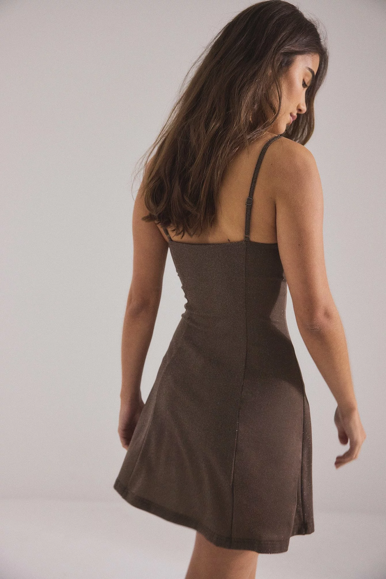 Mimi A.R X NA-KD Jersey Glitter Mini Dress 2 Mimi A.R X NA-KD Jersey Glitter Mini Dress - Image 2