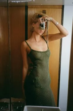 Ella Karberg X NA-KD Knitted Midi Dress -Party Dresses Sales nakd knitted midi dress khaki 1760 000013 0052 1 1