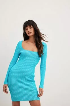 NA-KD Trend Knitted Mini Dress