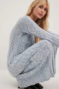 NA-KD Knitted Wide Rib Midi Dress -Party Dresses Sales nakd knitted wide rib midi dress 1100 007006 0047 16223 1 1