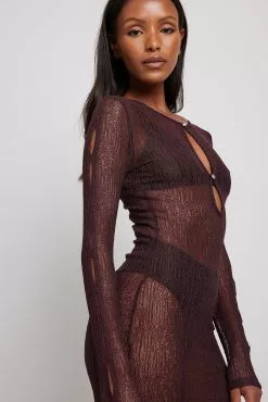 NA-KD Trend Lace Rhinestone Mini Dress -Party Dresses Sales nakd lace rhinestone mini dress 1018 009928 0017 0196 copy