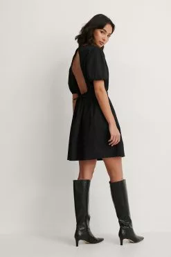 NA-KD Open Back Drop Shoulder Dress -Party Dresses Sales nakd open back drop shoulder dress 1018 007146 0002 01d 1