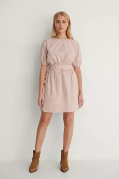 NA-KD Open Back Drop Shoulder Dress -Party Dresses Sales nakd open back drop shoulder dress 1018 007146 0115 04 1