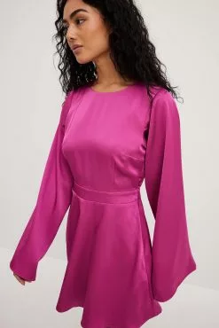 NA-KD Party Open Back Mini Dress -Party Dresses Sales nakd open back mini dress 1017 002210 0448 11431 1