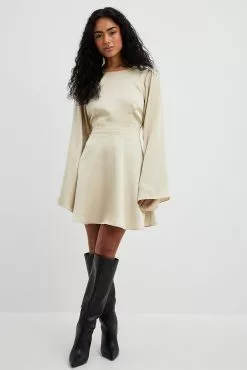 NA-KD Party Open Back Mini Dress -Party Dresses Sales nakd open back mini dress 1017 002210 0668 8960 1