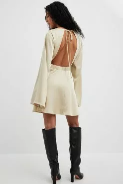 NA-KD Party Open Back Mini Dress -Party Dresses Sales nakd open back mini dress 1017 002210 0668 8988