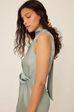 CLAIRE ROSE X Na-kd Open Back Tie Detail Mini Dress -Party Dresses Sales nakd open back tie detail mini dress 1720 000063 0617 3246