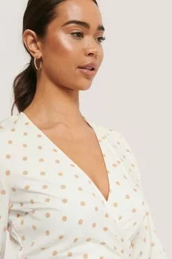 NA-KD Overlap LS Mini Dress -Party Dresses Sales nakd overlap ls mini dress 1100 002744 8849 04g