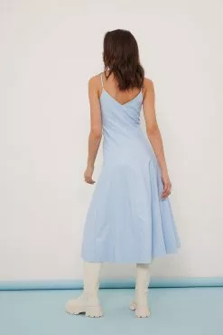 NA-KD Trend Pu V-neck Midi Dress -Party Dresses Sales nakd pu v neck midi dress 1018 008927 0003 8562