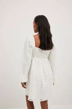 Handpicked X NA-KD Puffy Sleeve Gathered Mini Dress -Party Dresses Sales nakd puffy sleeve gathered mini dress 1747 000008 4070 37657