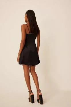 Moa Mattsson X NA-KD Rhinestone Detail Mini Dress -Party Dresses Sales nakd rhinestone detail mini dress 1727 000086 0002 12291