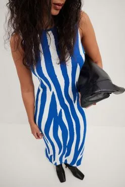 NA-KD Ribbed Fine Knitted Midi Dress -Party Dresses Sales nakd ribbed fine knitted midi dress 1100 007033 0055 13824