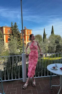 NA-KD ART Ring Detail Midi Dress -Party Dresses Sales nakd ring detail midi dress 1686 000084 9405 3