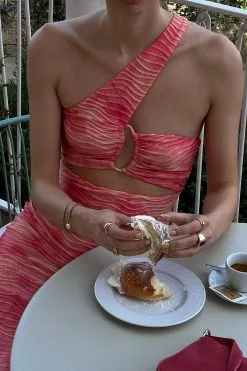 NA-KD ART Ring Detail Midi Dress -Party Dresses Sales nakd ring detail midi dress 1686 000084 9405 5