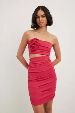 NA-KD Rose Cut Out Mini Dress 12 NA-KD Rose Cut Out Mini Dress -Party Dresses Sales nakd rose cut out mini dress 1100 007347 2008 27752 copy