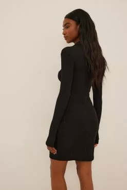 NA-KD Rouched Button Detail Dress -Party Dresses Sales nakd rouched button detail dress 1018 007581 0002 1659 r