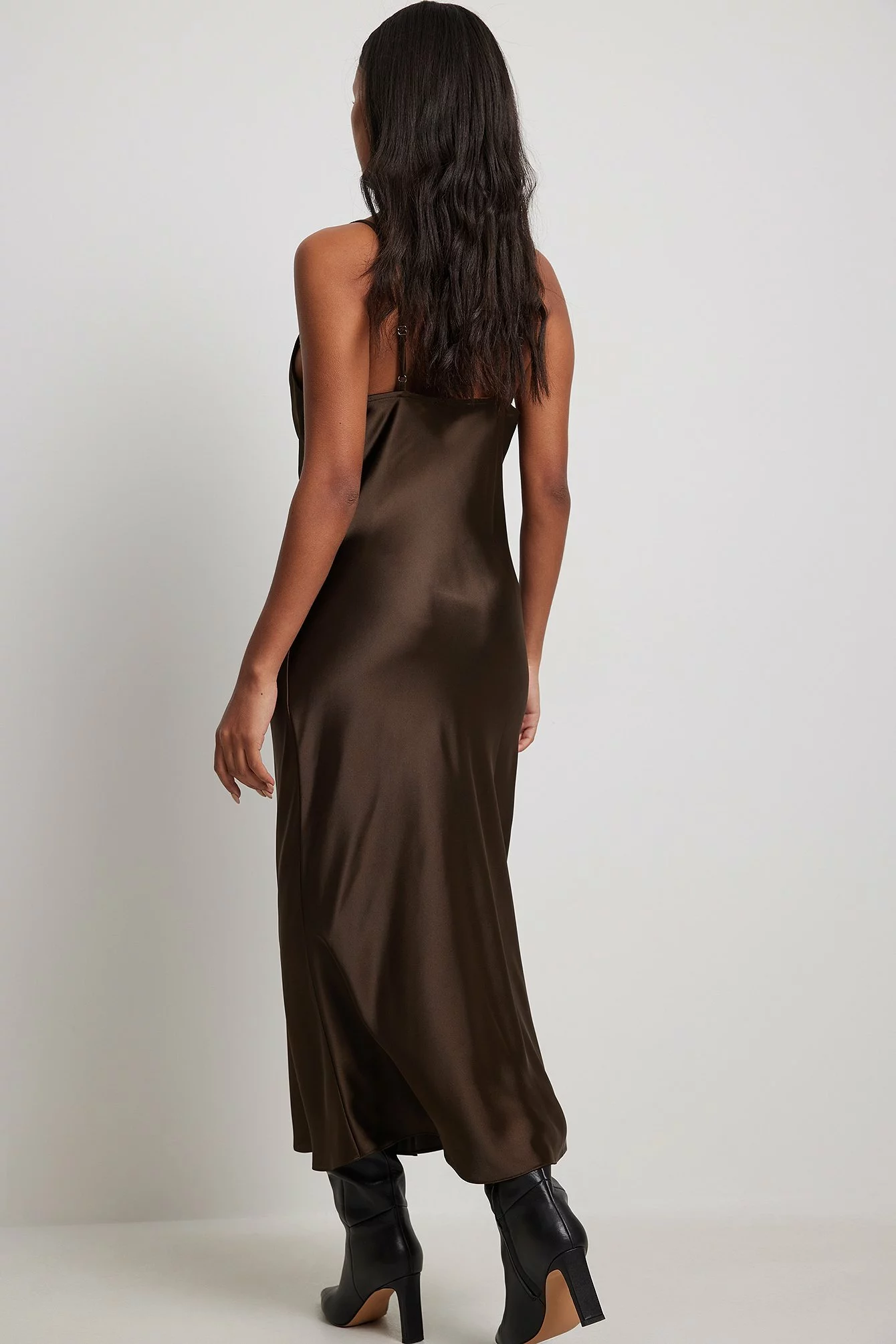 NA-KD Satin Midi Dress 10 NA-KD Satin Midi Dress - Image 10