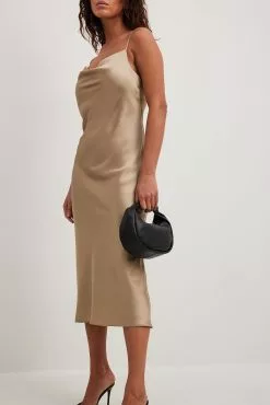 NA-KD Satin Midi Dress -Party Dresses Sales nakd satin midi dress 1100 006812 0668 20240