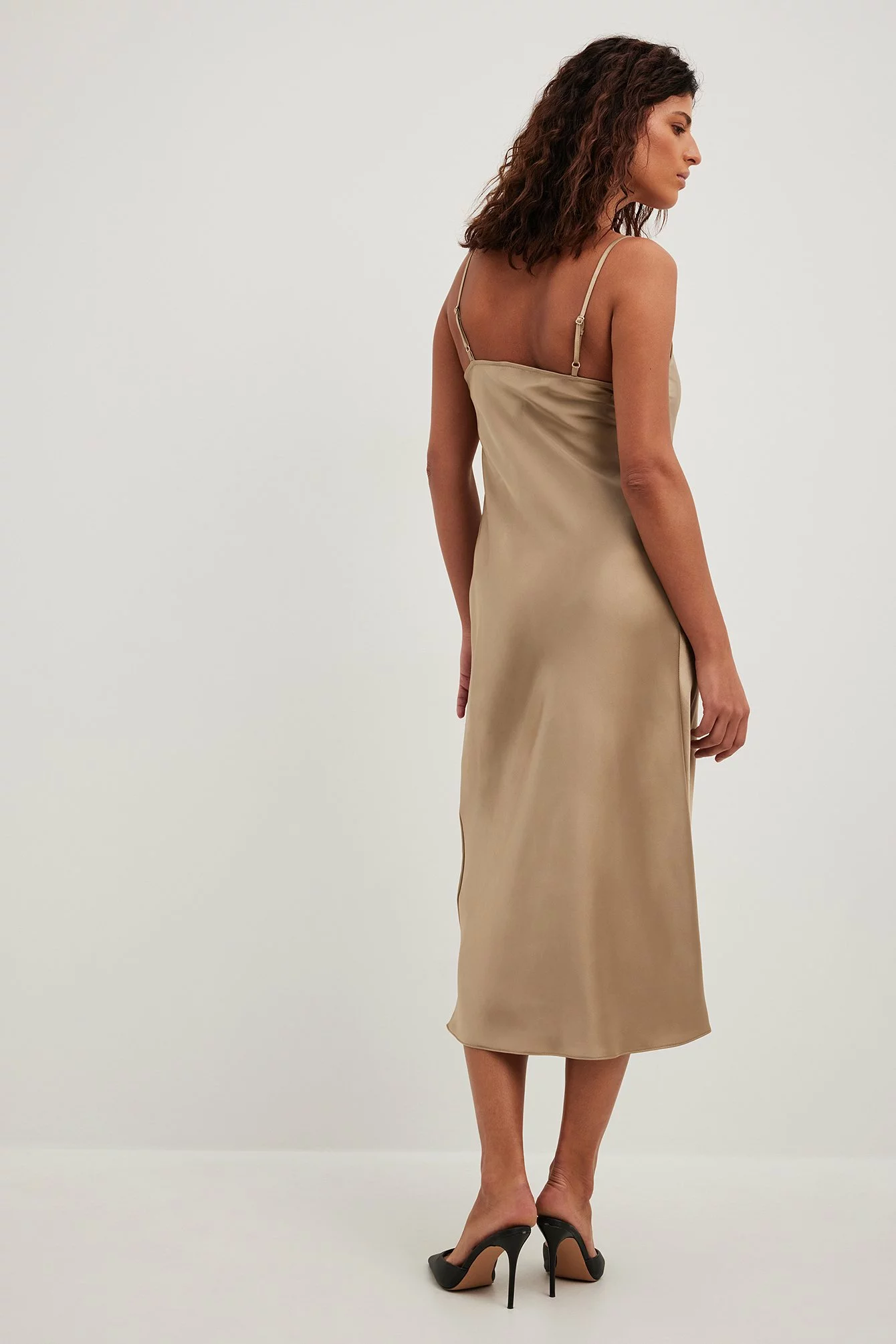 NA-KD Satin Midi Dress 14 NA-KD Satin Midi Dress - Image 14