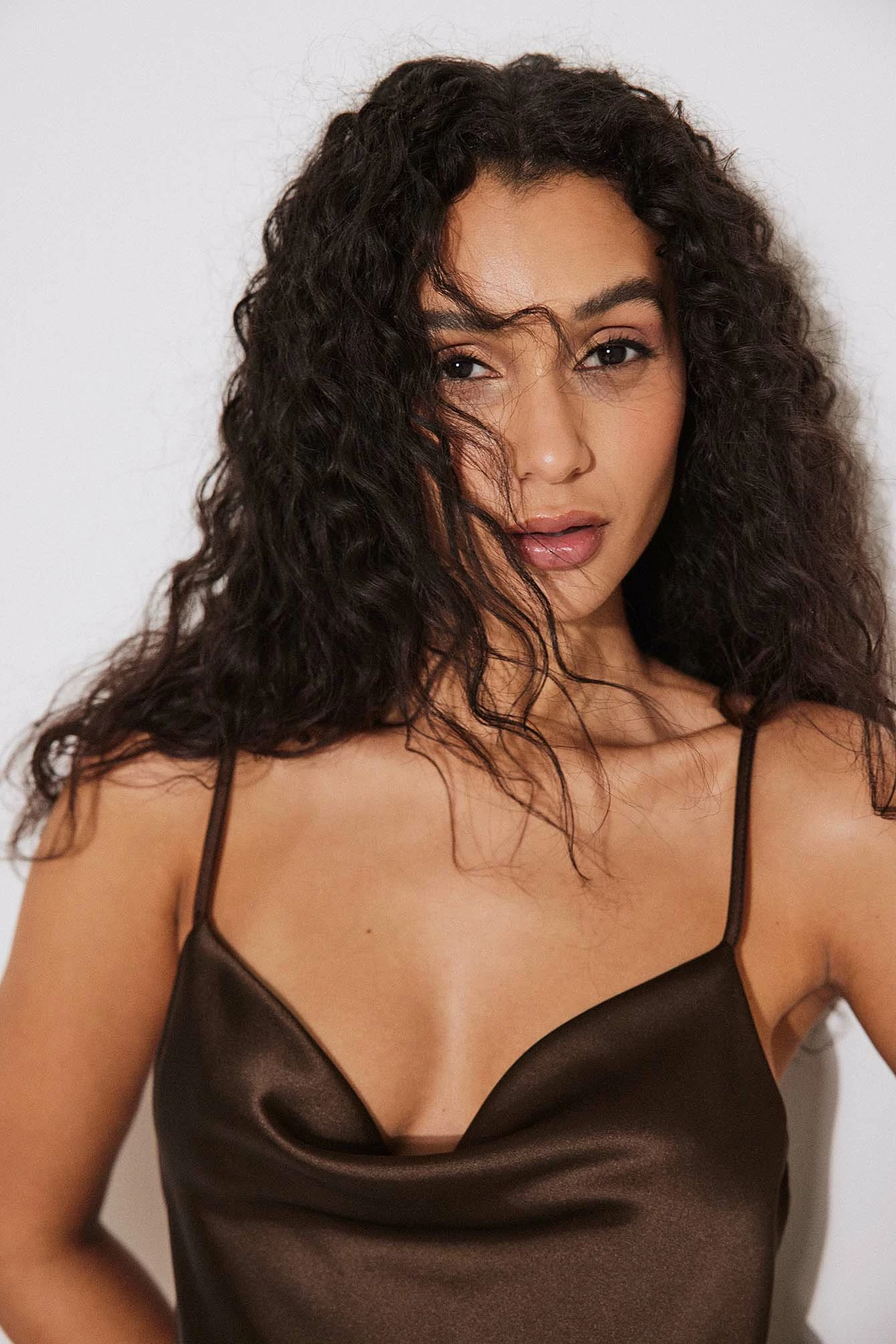 NA-KD Satin Mini Dress 4 NA-KD Satin Mini Dress - Image 4