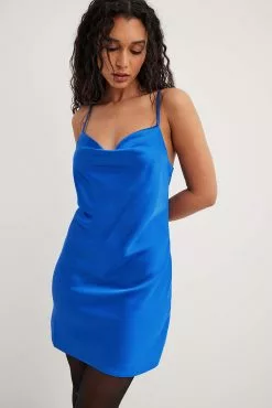 NA-KD Satin Mini Dress -Party Dresses Sales nakd satin mini dress 1100 006811 0277 14643 2