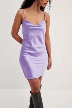 NA-KD Satin Mini Dress -Party Dresses Sales nakd satin mini dress 1100 006811 0208 15122 2