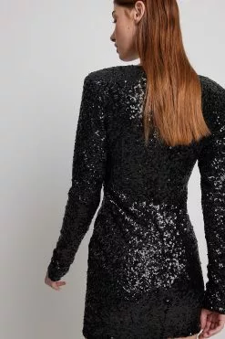NA-KD Party Sequin Mini Dress -Party Dresses Sales nakd sequin mini dress 1711 000098 0002 40531