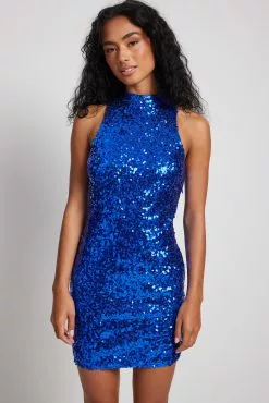 NA-KD Party Sequin Mini Dress -Party Dresses Sales nakd sequin mini dress 1017 002114 0305 3076