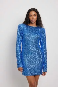 NA-KD Party Sequin Mini Dress -Party Dresses Sales nakd sequin mini dress 1711 000098 0003 8959