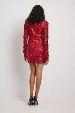 NA-KD Party Sequin Mini Dress -Party Dresses Sales nakd sequin mini dress 1711 000098 0004 9112 1