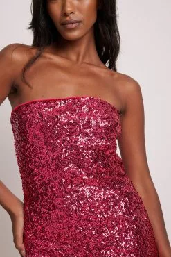 Victoria Waldau X NA-KD Sequin Mini Dress -Party Dresses Sales nakd sequin mini dress 1778 000021 0015 04 1