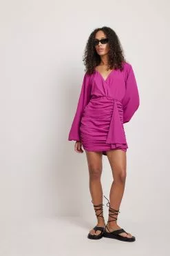 NA-KD Party Skirt Detail Mini Dress 6 NA-KD Party Skirt Detail Mini Dress -Party Dresses Sales nakd skirt detail mini dress 1018 009784 0307 8756 01r