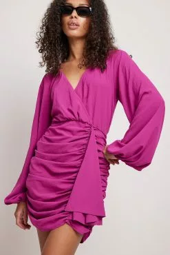 NA-KD Party Skirt Detail Mini Dress