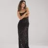 Mimi A.R X NA-KD Strap Detail Maxi Dress