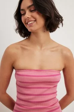 NA-KD Basic Striped Tube Midi Dress 34 NA-KD Basic Striped Tube Midi Dress -Party Dresses Sales nakd striped tube midi dress 1044 000291 9587 28743