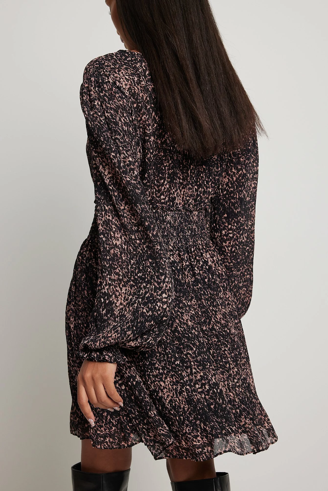 NA-KD Boho Structured Smock Waist Dress 6 NA-KD Boho Structured Smock Waist Dress - Image 6