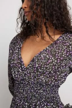 NA-KD Boho Structured Smock Waist Dress 31 NA-KD Boho Structured Smock Waist Dress -Party Dresses Sales nakd structured smock waist dress 1014 001443 8201 40991 1