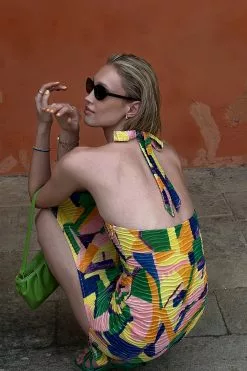 NA-KD ART Thin Knit Strappy Bolero Dress -Party Dresses Sales nakd thin knit structured bolero dress 1686 000081 9345 5