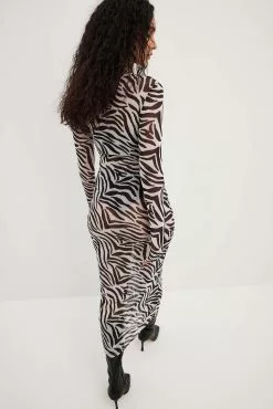 NA-KD Party Tight Mesh Midi Dress -Party Dresses Sales nakd tight mesh midi dress 1017 002197 0142 13591 2