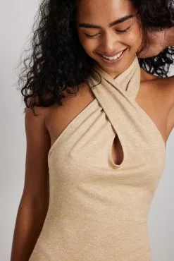 Romee Strijd X NA-KD Twist Detail Mini Dress -Party Dresses Sales nakd twist detail mini dress 1749 000040 0295 2824