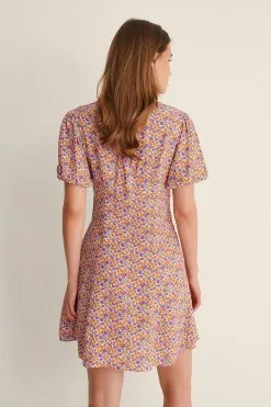 NA-KD Boho V-Neck Mini Dress 25 NA-KD Boho V-Neck Mini Dress -Party Dresses Sales nakd v neck mini dress 1100 004966 8201 02k