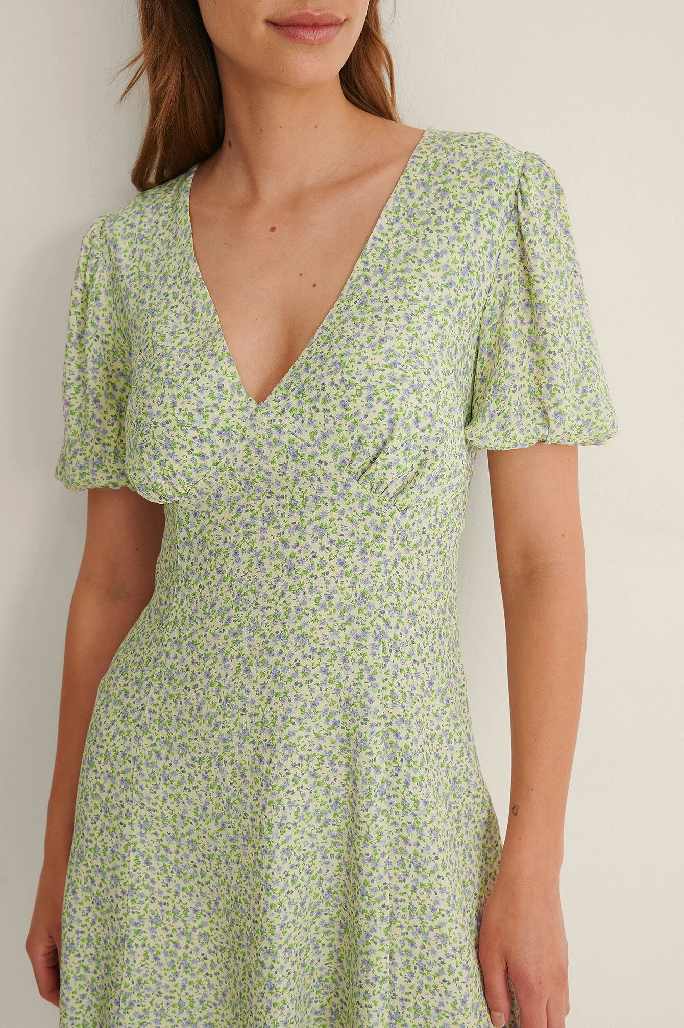 NA-KD Boho V-Neck Mini Dress 19 NA-KD Boho V-Neck Mini Dress - Image 19