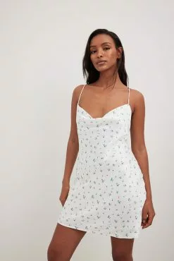 Handpicked X NA-KD Waterfall Detail Mini Dress -Party Dresses Sales nakd waterfall detail mini dress 1747 000007 9668 printed scarf 1736 000599 9668 37891