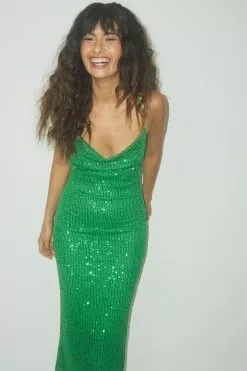 NA-KD Party Waterfall Sequin Midi Dress 23 NA-KD Party Waterfall Sequin Midi Dress -Party Dresses Sales nakd waterfall sequin midi dress 1017 001889 0010 2