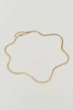 NA-KD Accessories Wide Chain Belly Chain