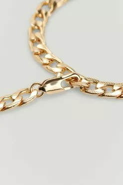 NA-KD Accessories Wide Chain Belly Chain -Party Dresses Sales nakd wide chain belly chain 1015 004344 0013 03m 1