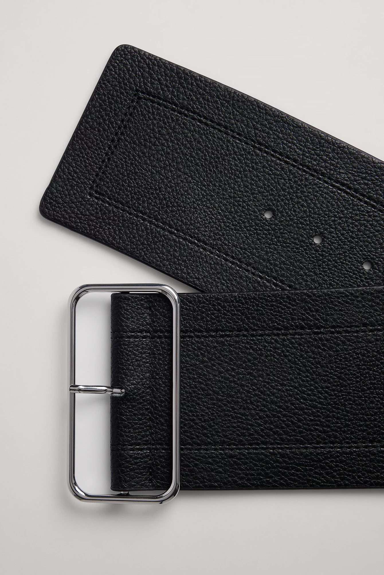 NA-KD Accessories Wide Leather Look Belt 3 NA-KD Accessories Wide Leather Look Belt - Image 3