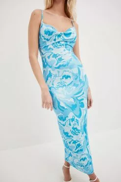 NA-KD Party Cowl Neck Maxi Dress -Party Dresses Sales nakdcowl neck maxi dress 1017 001905 4329 29219 3