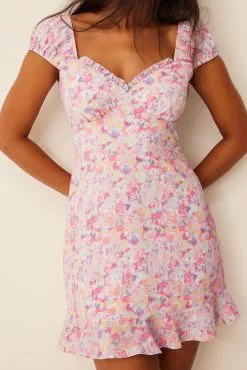 Pamela X NA-KD Reborn Recycled Ruched Sleeve Mini Dress -Party Dresses Sales recycled ruched sleeve mini dress 1659 000056 9835 02 1